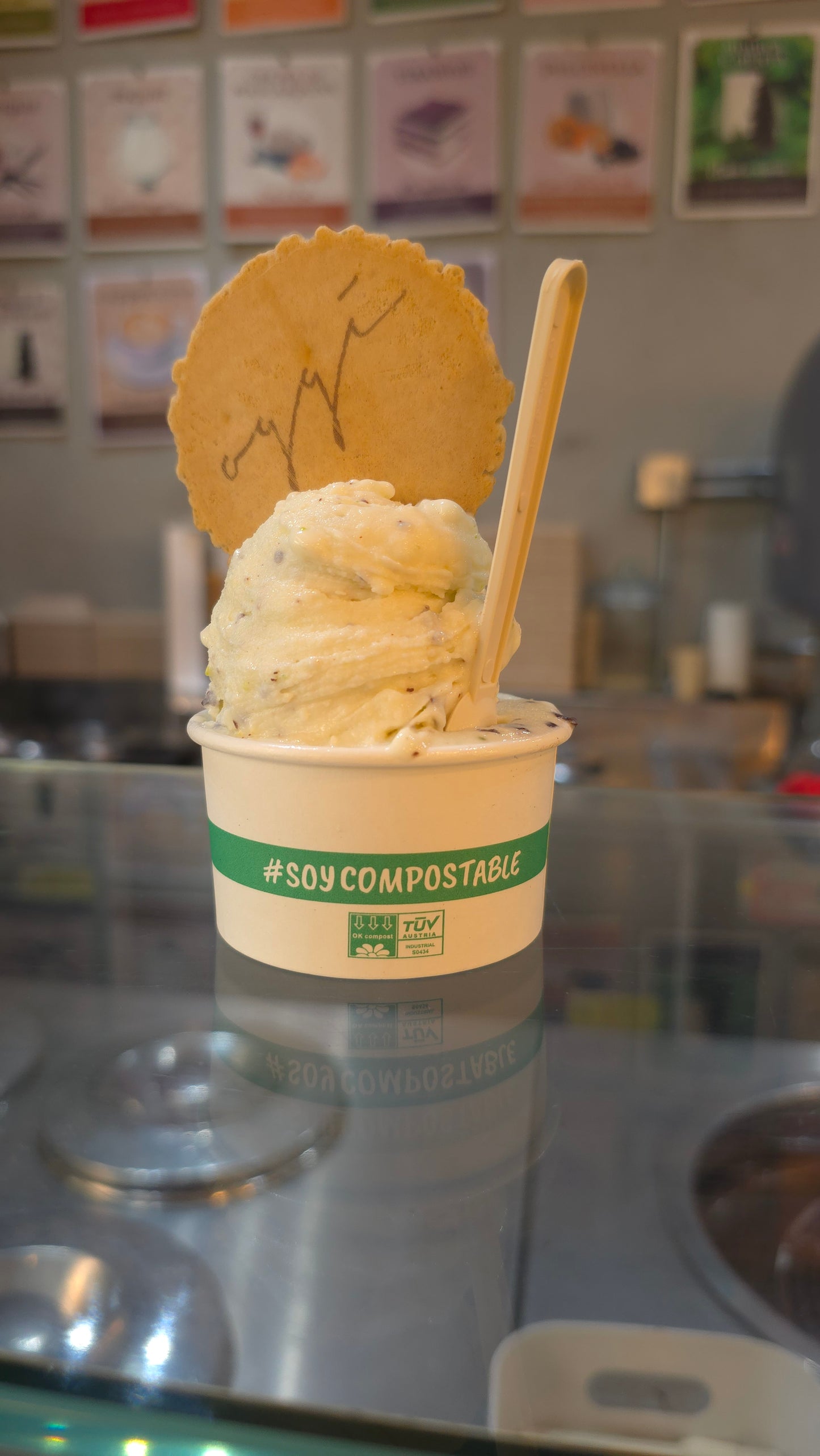 POTES HELADO PAPEL BLANCO + PLA - DIFERENTES VOLUMENES - BIOECO