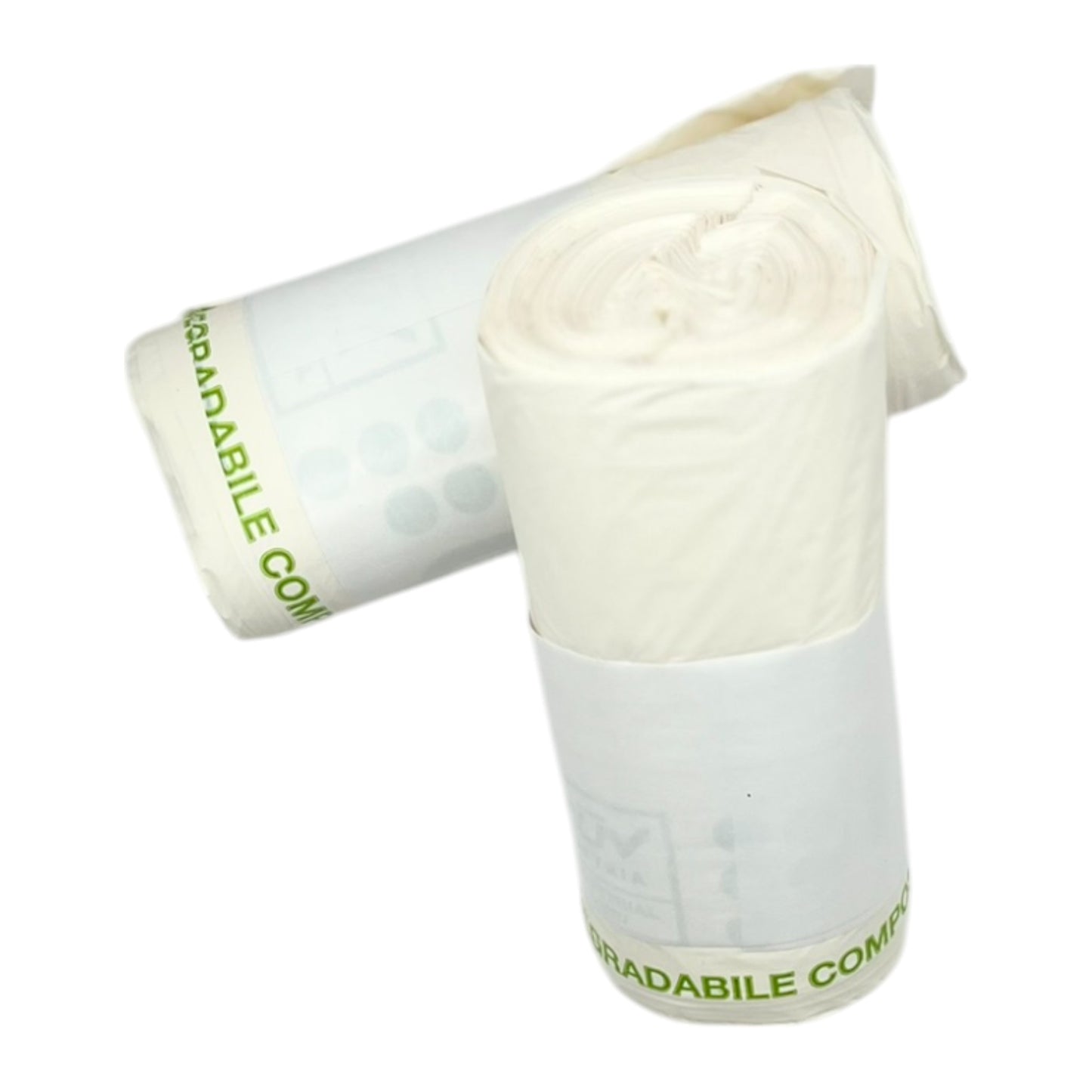 Bolsa Basura BioEco 50x60 cm my16 - Biodegradable, Compostable, Certificada - Caja 600 unidades