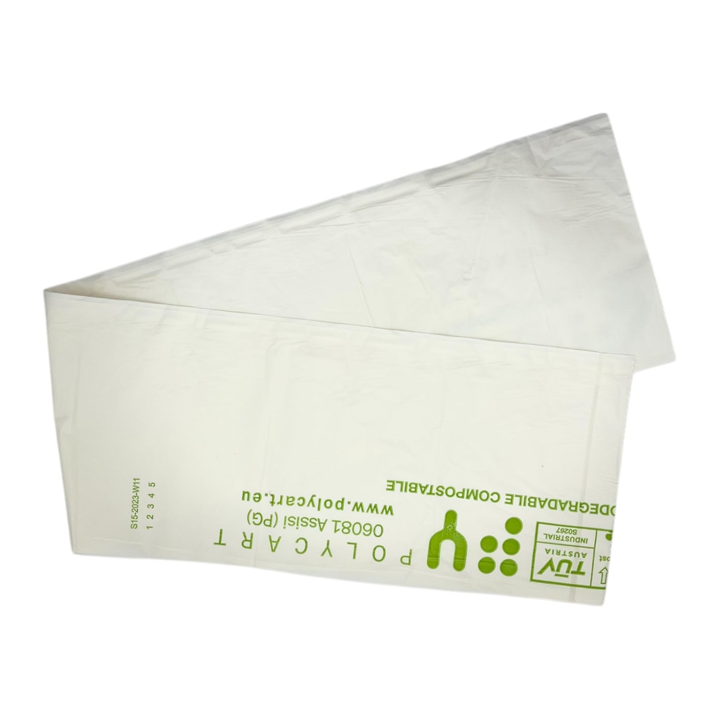 Bolsa Basura BioEco 50x60 cm my16 - Biodegradable, Compostable, Certificada - Caja 600 unidades