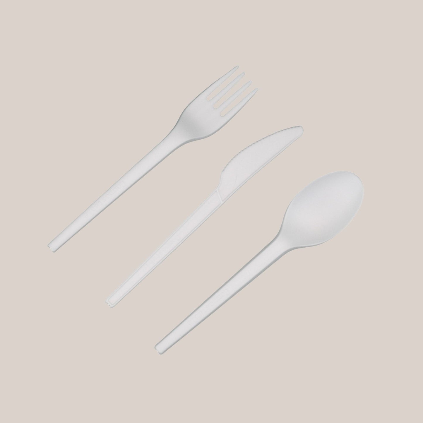 PACK TRIS+SERVILLETA (tenedor/cuchillo/cuchara/servilleta) EN CPLA - BIOECO
