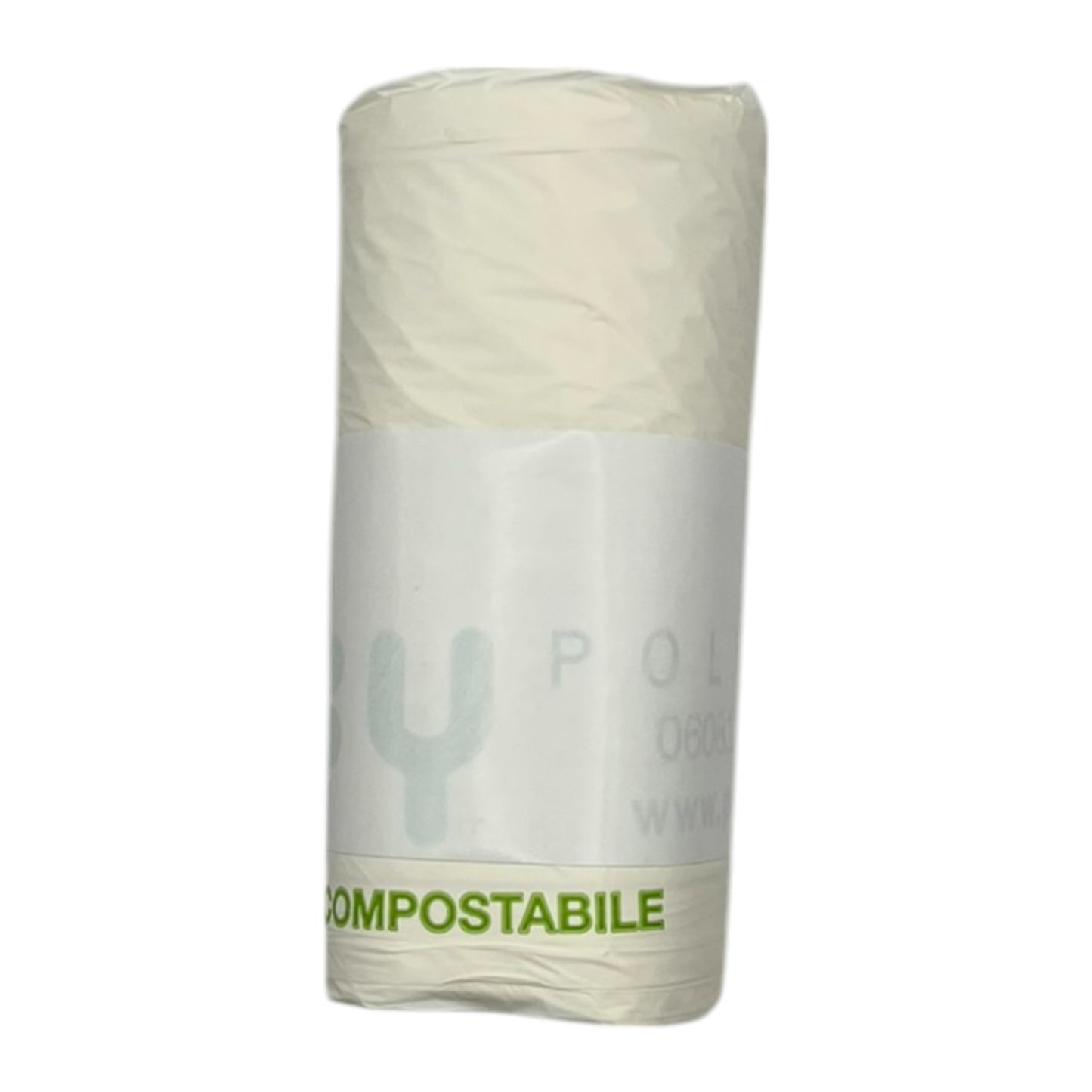 Bolsa Basura BioEco 50x60 cm my16 - Biodegradable, Compostable, Certificada - Caja 600 unidades