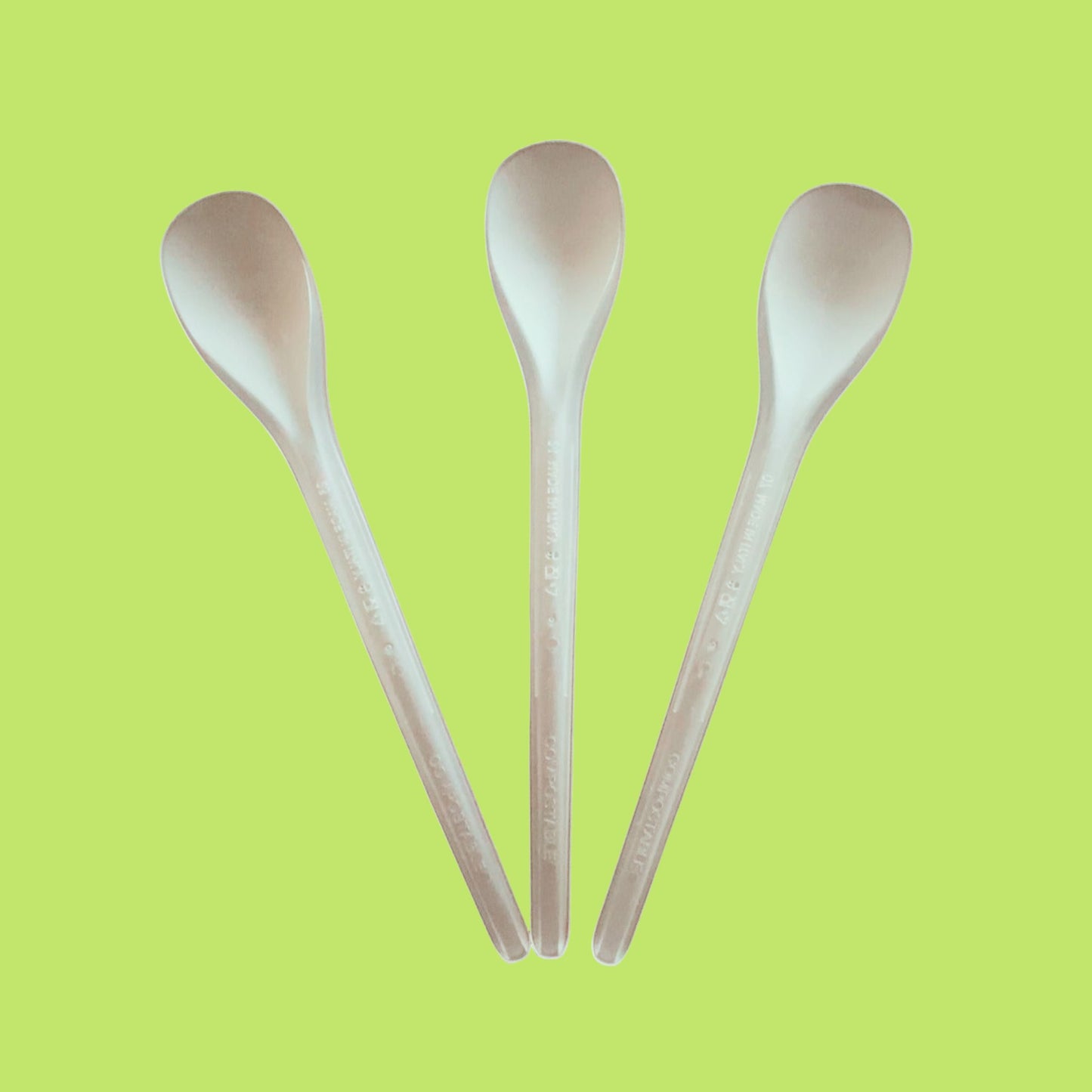 CUCHARITA EN PLA Cm 17,5 Yoghurt/Granizados - BIOECO