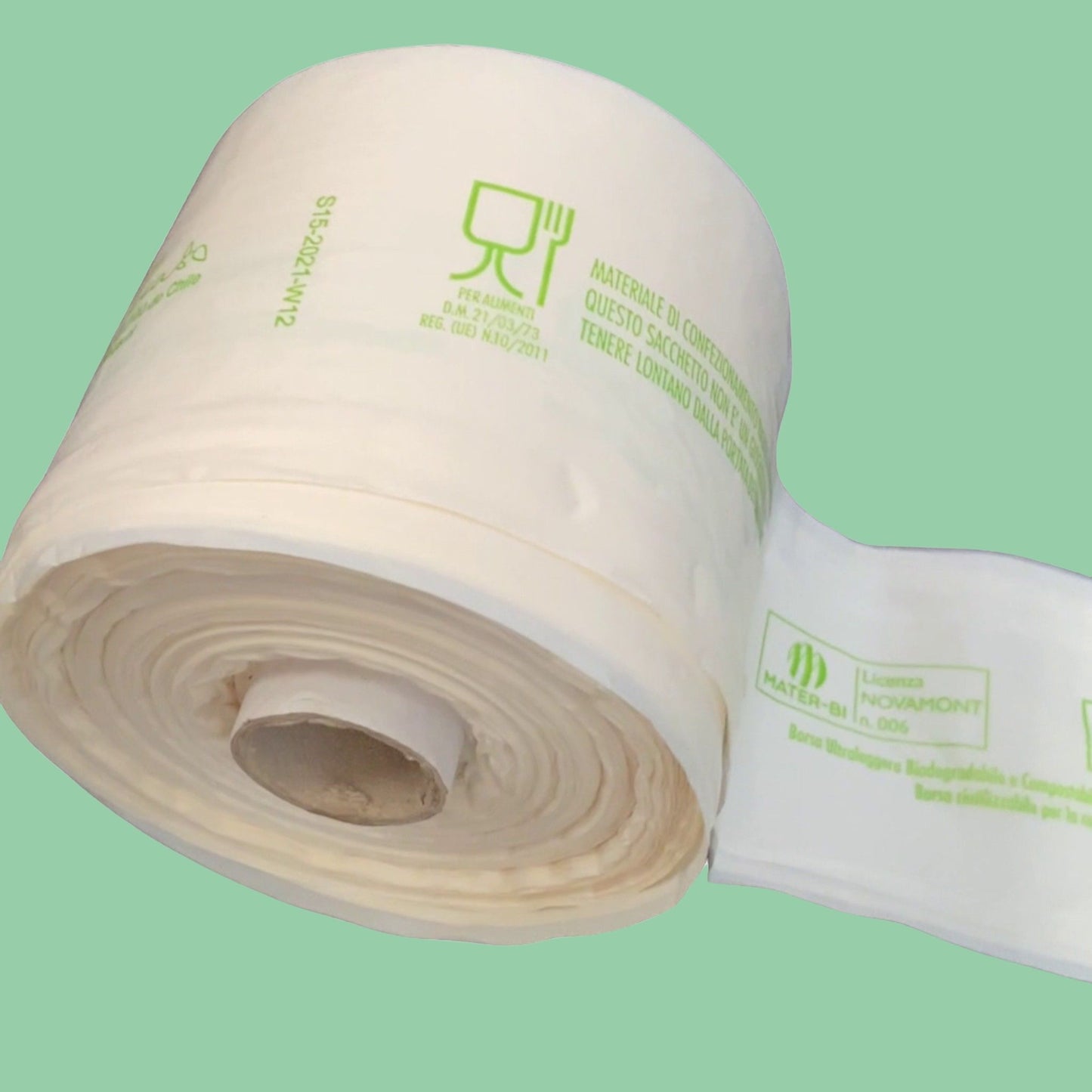 Bolsa Pull & Pack BioEco 35x50 my11 - Biodegradable, Compostable, Certificada - Caja 2400 unidades