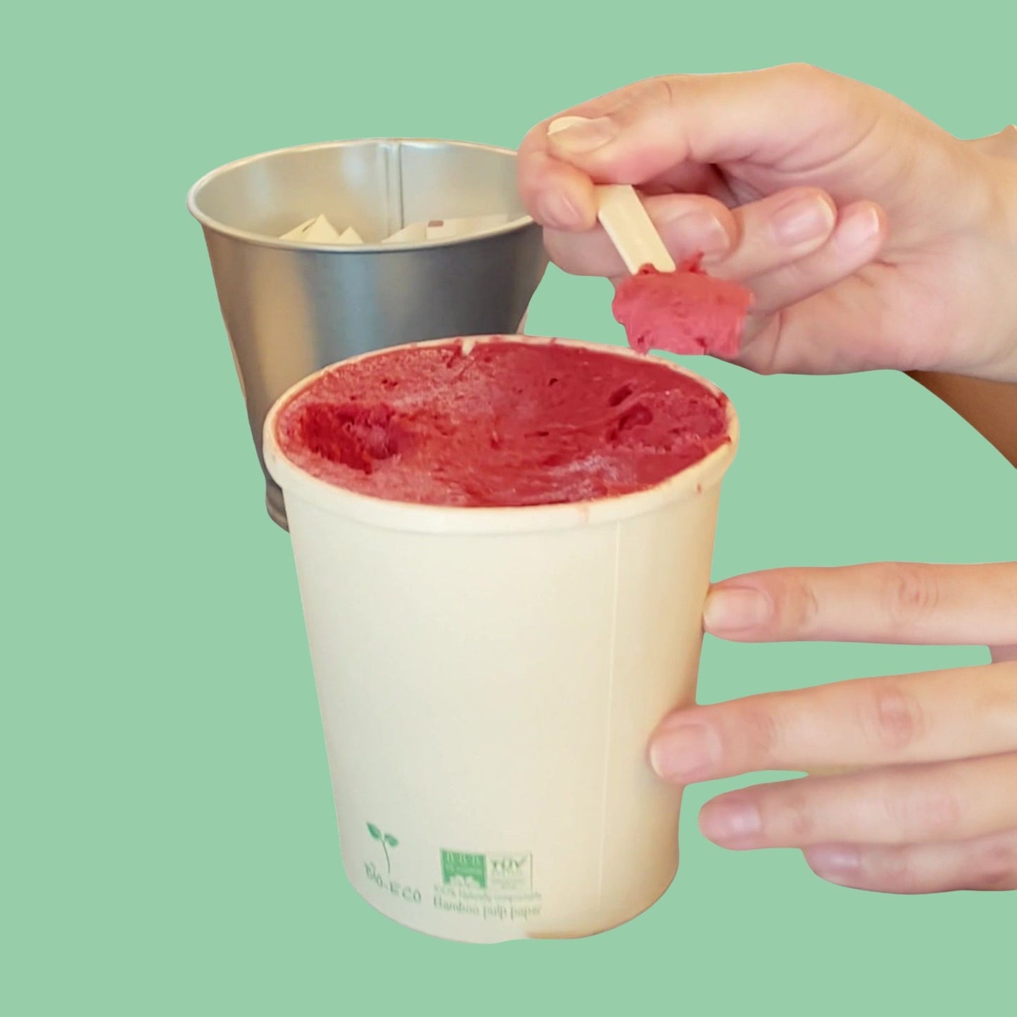 SOUP BUCKET BAMBÚ + PLA 500cc - BIOECO