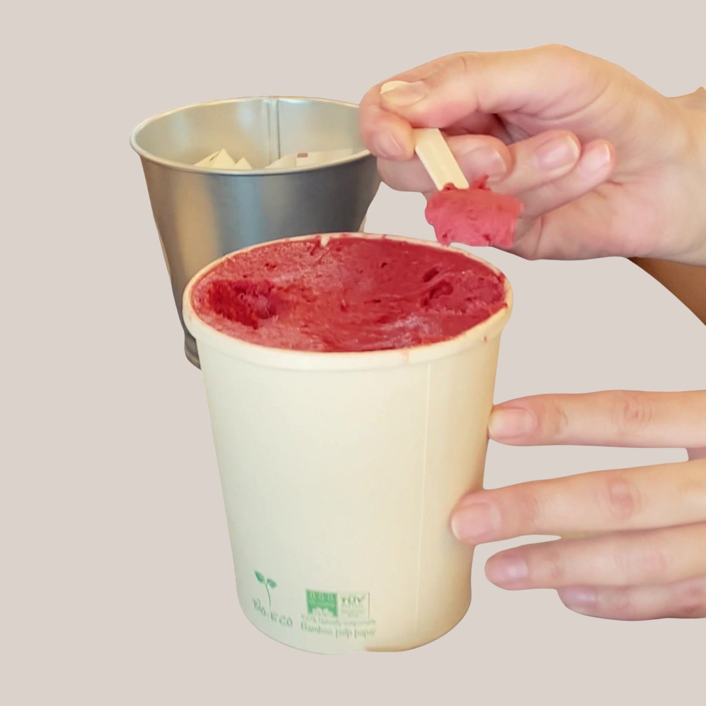 SOUP BUCKET BAMBÚ + PLA 500cc - BIOECO